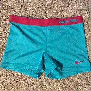 Nike spandex shorts
